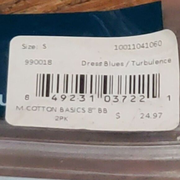 2-pack of Tommy John Grey & Blue Roxer Briefs small msrp $24.97 - Picture 3 of 3